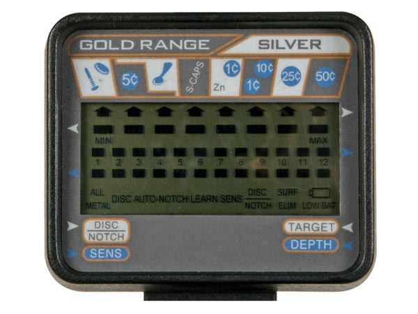 Detector de Metales c/Pantalla LCD Tipo 300 (frec. 6.6kHz) - Imagen 2