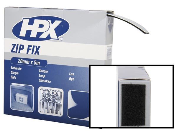 HPX - CINTA CON CIERRE DE GANCHO Y BUCLE (BUCLES) - 20mm x 5m - Imagen 1