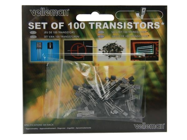 Juego de 100 transistores para uso general - Imagen 1