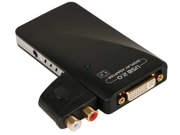 ADAPTADOR USB A DVI CON AUDIO - Imagen 1