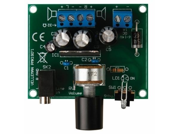 Amplificador 2x5W para reproductor MP3 - Imagen 4