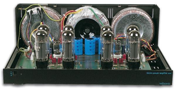Amplificador a válvulas Estéreo/ Cromado - Imagen 3