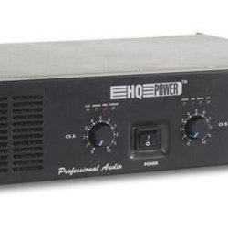 AMPLIFICADOR DE POTENCIA 2 x 200Wrms (19"), PUENTE - Imagen 1