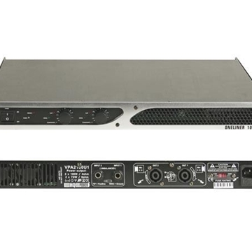 AMPLIFICADOR DE POTENCIA PROFESIONAL - UNIDAD SENCILLA - 2 x 100W - 'ONELINER 100' - Imagen 1