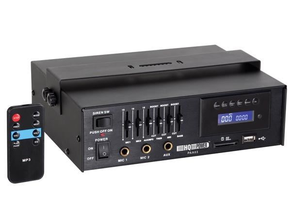 AMPLIFICADOR PA - 15Wrms - CON USB/SD - Imagen 1