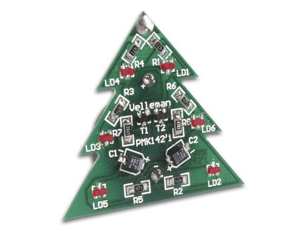 Árbol de Navidad SMD_ Tecn.SMD: Dispositivos de Montaje Superficial - Imagen 1