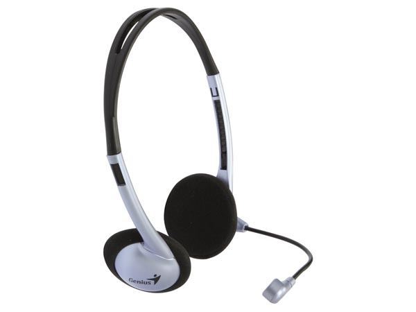 AURICULARES CON MICRÓFONO 'AUDIO HS-02B' (GENIUS) - Imagen 1