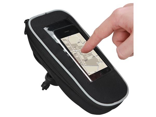 BOLSA PARA MANILLAR CON SOPORTE DE SMARTPHONE - Imagen 4