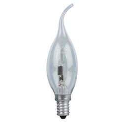 BOMBILLA HALÓGENA ECO C35L - E14 - 18 W - 220-240 V - 2700 K - TRANSPARENTE - Imagen 1