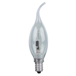 BOMBILLA HALÓGENA ECO C35L - E14 - 28 W - 220-240 V - 2700 K - TRANSPARENTE - Imagen 1