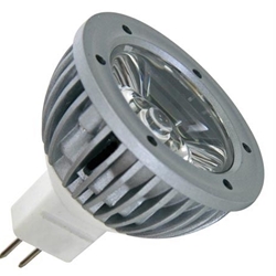 BOMBILLA LED 1W - COLOR BLANCO CÁLIDO (2700K) - 12VAC/DC - MR16 - Imagen 1
