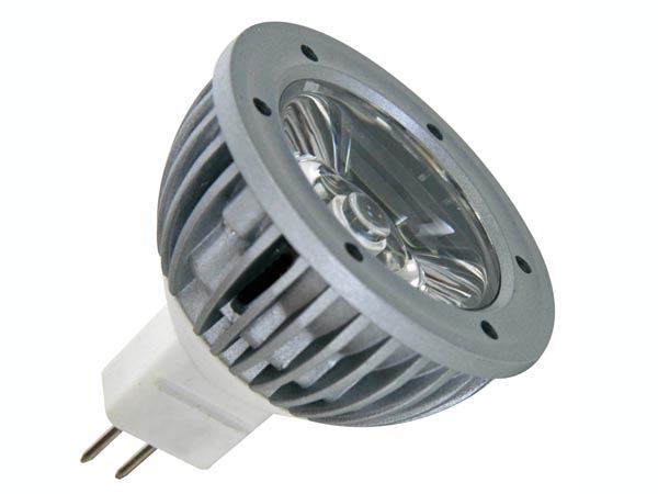 BOMBILLA LED 1W - COLOR BLANCO FRÍO (6400K) - 12VAC/DC - MR16 - Imagen 1