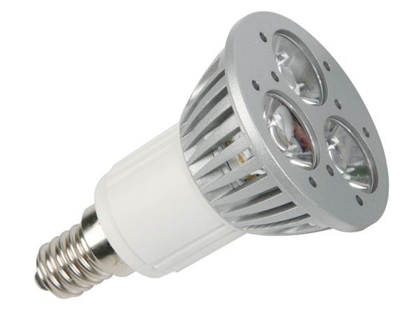 BOMBILLA LED 3 x 1W - COLOR BLANCO NEUTRO (3900-4500K) - 230V - E14 - Imagen 1