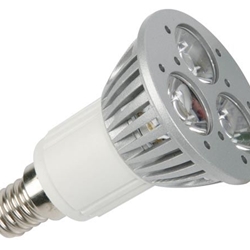 BOMBILLA LED 3 x 1W - COLOR BLANCO NEUTRO (3900-4500K) - 230V - E14 - Imagen 1