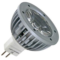 BOMBILLA LED 3W - COLOR BLANCO CÁLIDO (2700K) - 12V - MR16 - Imagen 1