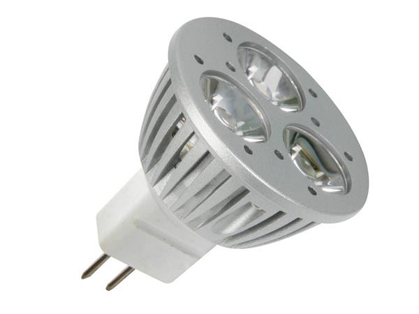 BOMBILLA LED 5W - 12V CA/CC - MR16 - BLANCO CÁLIDO (2700K) - Imagen 1