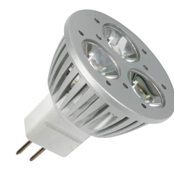 BOMBILLA LED 5W - 12V CA/CC - MR16 - BLANCO CÁLIDO (2700K) - Imagen 1