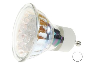 BOMBILLA LED GU10, COLOR BLANCO - 240VAC - Imagen 1