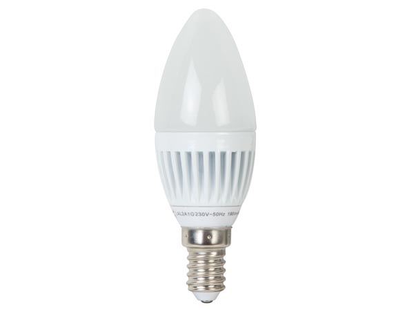 BOMBILLA LED - VELA - 3W - E14 - 230V - COLOR BLANCO FRÍO - Imagen 1