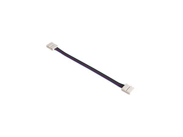 CABLE CON 2 CONECTORES PARA CINTA DE LEDs RGB (TIPO 5050) - Imagen 1