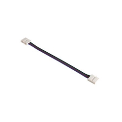 CABLE CON 2 CONECTORES PARA CINTA DE LEDs RGB (TIPO 5050) - Imagen 1