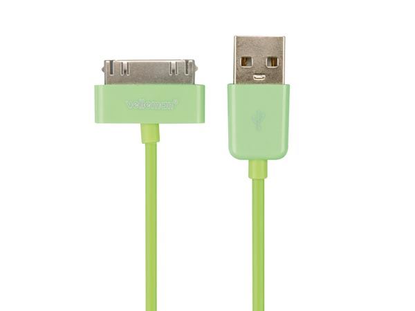 CABLE CON CONECTOR 30 PINES USB APPLE ® - Imagen 1