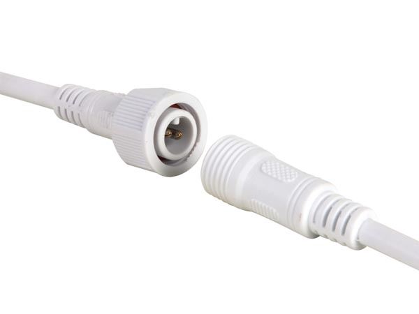 CABLE CON CONECTOR (MACHO/HEMBRA) PARA CINTA DE LEDs DE UN COLOR - IP68 - Imagen 1