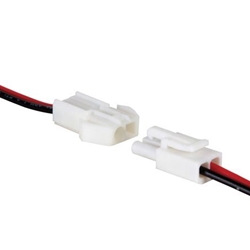 CABLE CON CONECTOR (MACHO/HEMBRA) PARA CINTA DE LEDs DE UN COLOR - Imagen 1