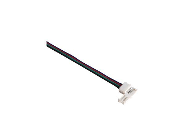 CABLE CON CONECTOR PARA CINTA DE LEDs RGB (TIPO 5050) - Imagen 1