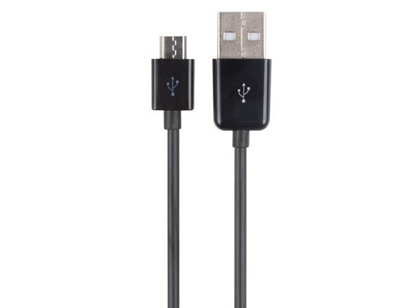 CABLE USB 2.0 A MICRO USB 1M - Imagen 1