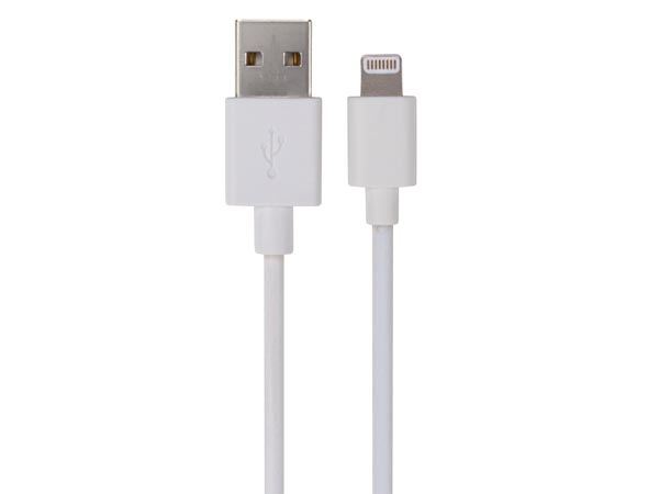 CABLE USB 2.0 REVERSIBLE LIGHTNING (8 PIN) 2M - Imagen 1