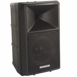 CAJA ACÚSTICA ABS PROFESIONAL DE 2 VÍAS 8" CON AMPLIFICADOR - Imagen 2