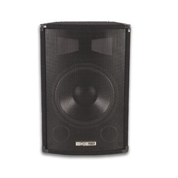 CAJA ACÚSTICA NEGRA DE 2 VÍAS, REJILLA COMPLETA 8" / 300W - Imagen 1