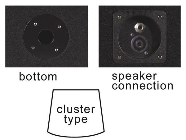 Cajas acústicas negras de 2 vías. Rejilla protección 10" 400W - Imagen 2