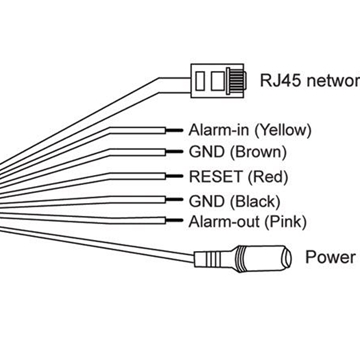 CÁMARA IP - PARA EL USO EN EXTERIORES - CILÍNDRICA - IR - EAGLE EYES - ETS - POE - 2 MP - Imagen 2