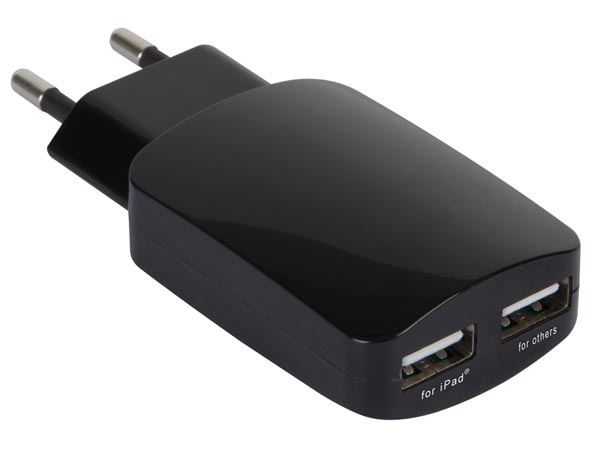 CARGADOR DUAL CON CONEXIÓN USB 5V-3.1A - Imagen 1