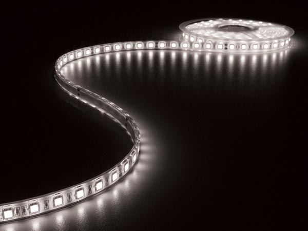 CINTA CON LEDs FLEXIBLE - COLOR BLANCO FRÍO 6500K - 300 LEDs - 5m - 24V - Imagen 1