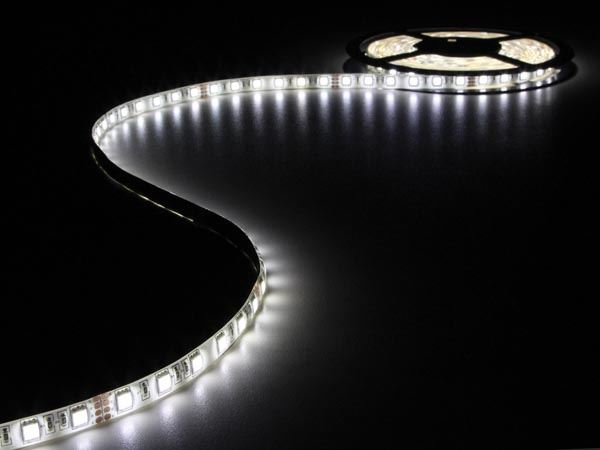 CINTA CON LEDs FLEXIBLE - COLOR BLANCO NEUTRO - 300 LEDs - 5m - 24V - Imagen 1