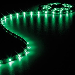 CINTA CON LEDs FLEXIBLE - COLOR VERDE - 150 LEDs - 5m - 12V - Imagen 1