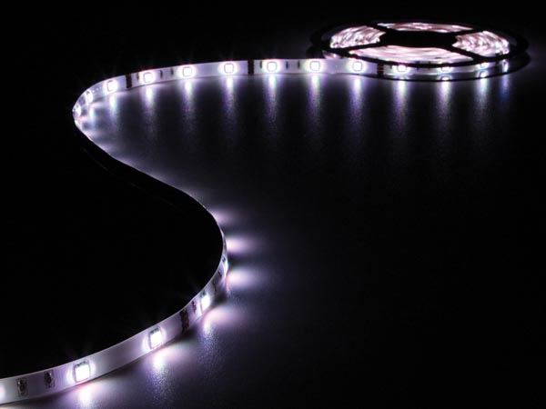 CINTA CON LEDs FLEXIBLE - RGB - 150 LEDs - 5m - 12V - Imagen 1