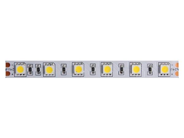 CINTA DE LEDs FLEXIBLE - COLOR BLANCO CÁLIDO 2400K - 300 LEDs - 5m - 24V - Imagen 2