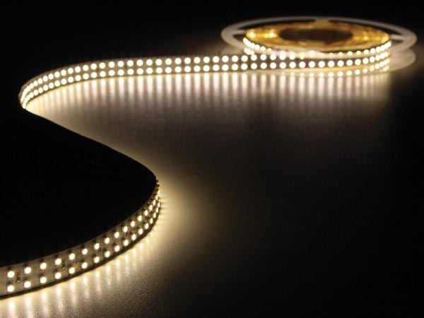 CINTA DE LEDs FLEXIBLE - COLOR BLANCO CÁLIDO 3500K - 1200 LEDs - 5m - 24V - Imagen 1