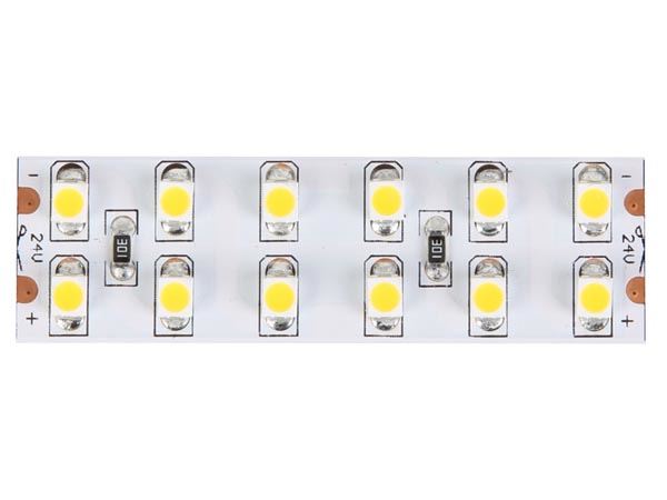 CINTA DE LEDs FLEXIBLE - COLOR BLANCO CÁLIDO 3500K - 1200 LEDs - 5m - 24V - Imagen 3