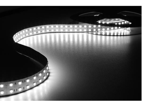 CINTA DE LEDs FLEXIBLE - COLOR BLANCO FRÍO 6500K - 600 LEDs - 5m - 24V - Imagen 1