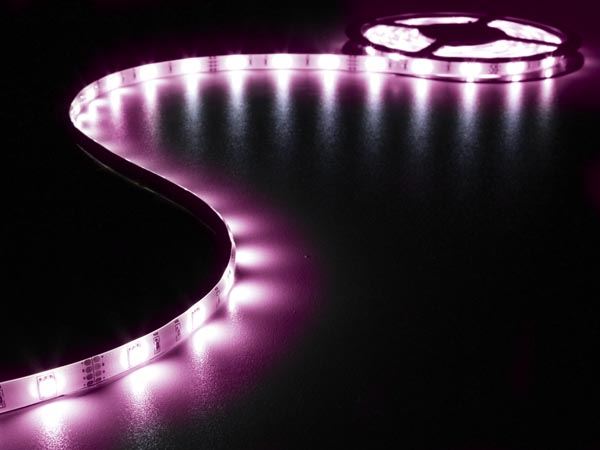 CINTA DE LEDs FLEXIBLE - RGB - 150 LEDs - 5m - 12V - Imagen 1