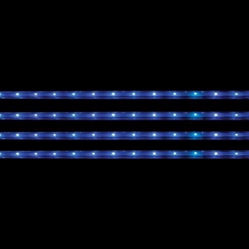 CINTA DECORATIVA DE LEDs - 4 uds. - 12V - COLOR AZUL - Imagen 1