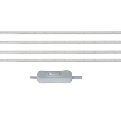 CINTA DECORATIVA DE LEDs - 4 uds. - 12V - COLOR AZUL - Imagen 2