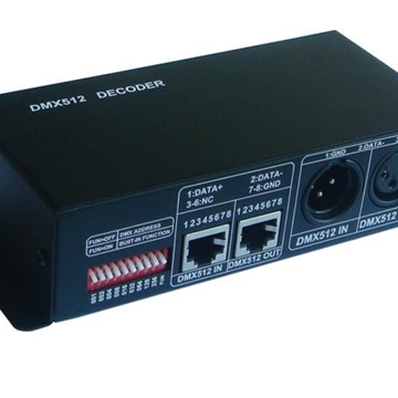 Controlador DMX para cintas de LED- 3 canales - Imagen 1