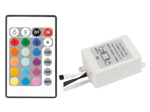 Controlador LED RGB con Mando a distancia - Imagen 1