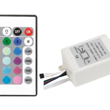 Controlador LED RGB con Mando a distancia - Imagen 1